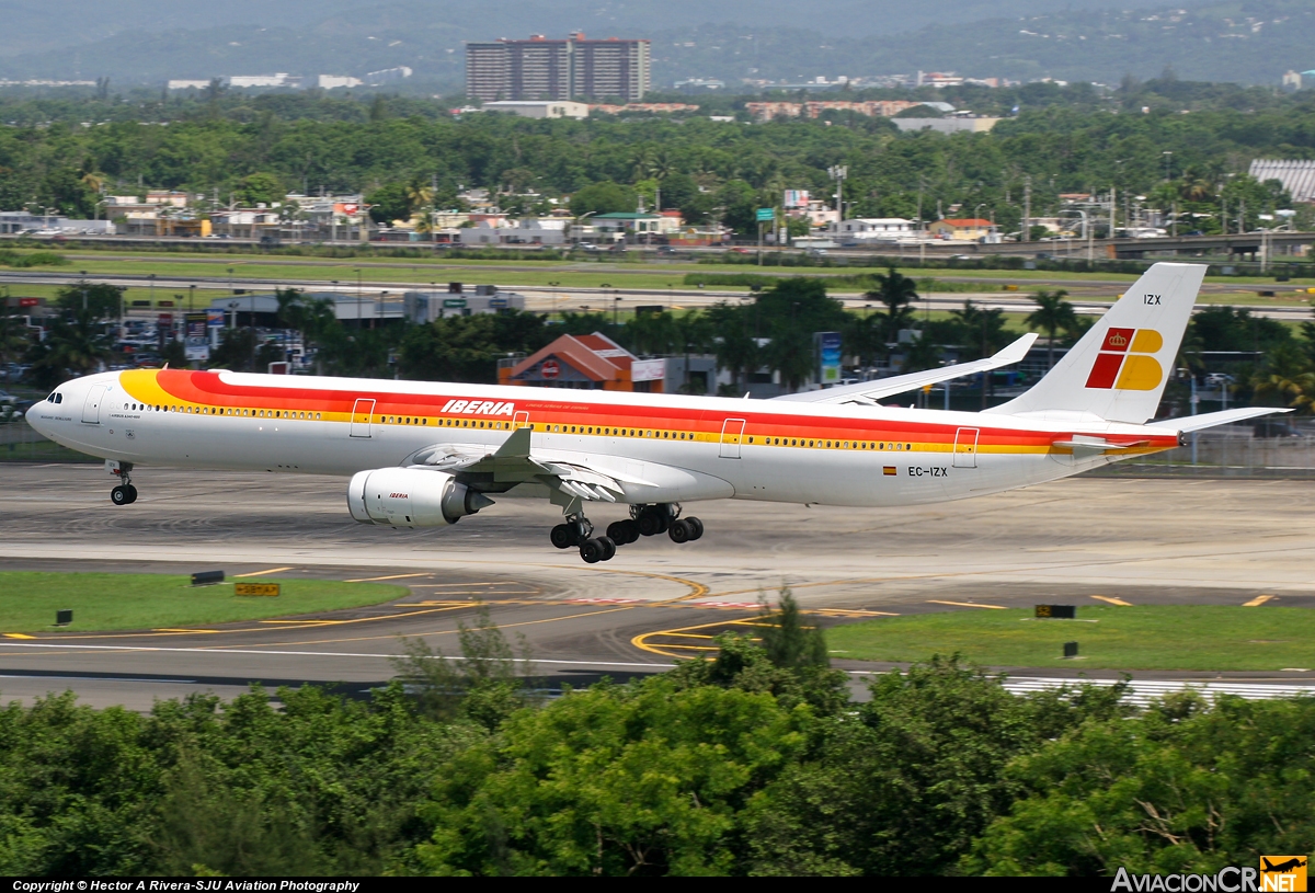 EC-IZX - Airbus A340-642 - Iberia