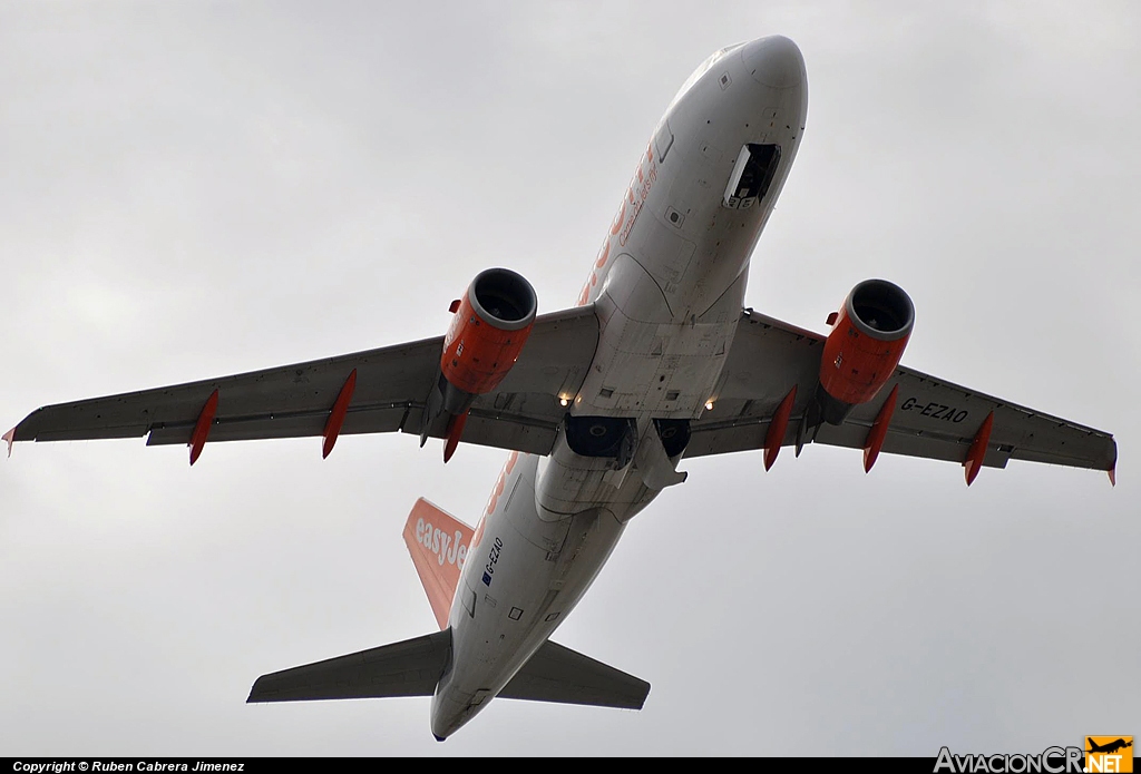 G-EZAO - Airbus A319-111 - EasyJet Airlines