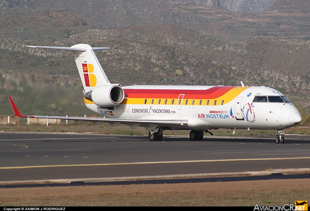 EC-HTZ - Bombardier CRJ-200ER - Iberia Regional (Air Nostrum)