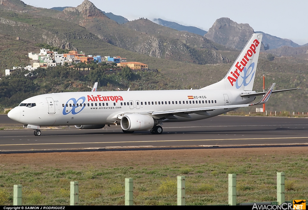 EC-KCG - Boeing 737-85P - Air Europa