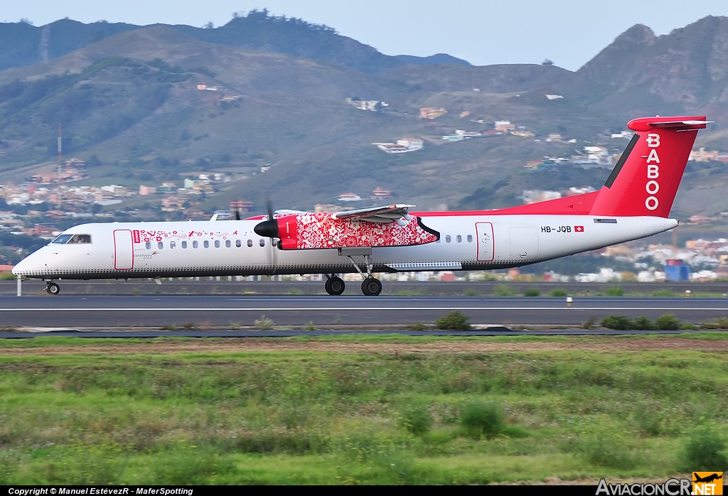 HB-JQB - De Havilland Canada DHC-8-402Q Dash 8 - Flybaboo