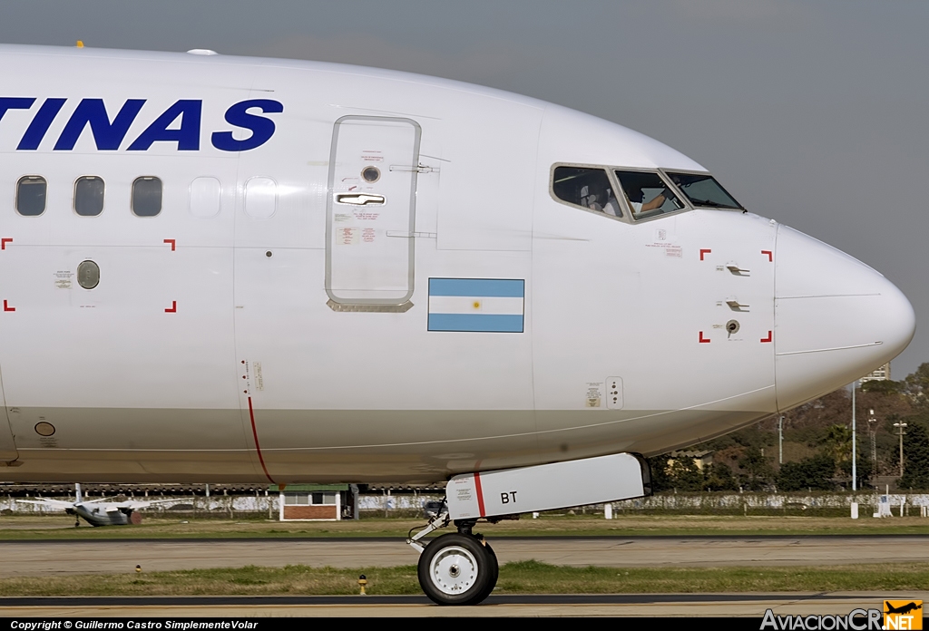 LV-CBT - Boeing 737-76D - Aerolineas Argentinas