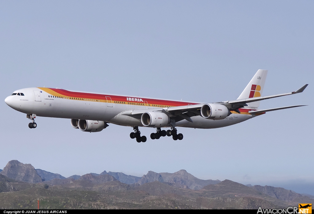 EC-LEU - Airbus A340-642X - Iberia