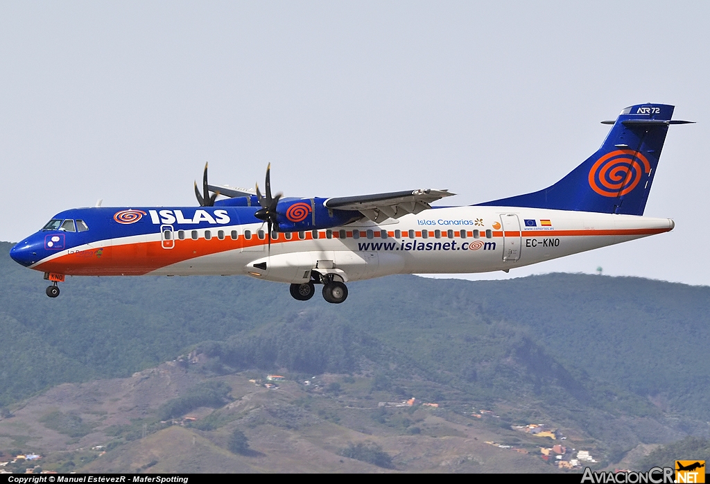 EC-KNO - ATR 72-212A - Islas Airways