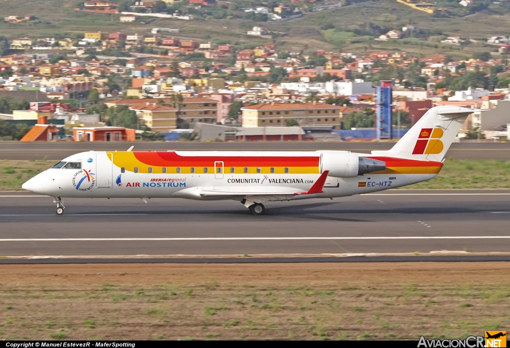 EC-HTZ - Bombardier CRJ-200ER - Iberia Regional (Air Nostrum)