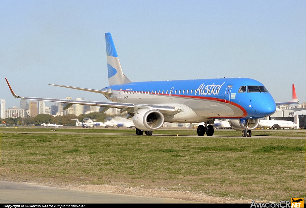 LV-CIF - Embraer 190-100IGW - Austral Líneas Aéreas