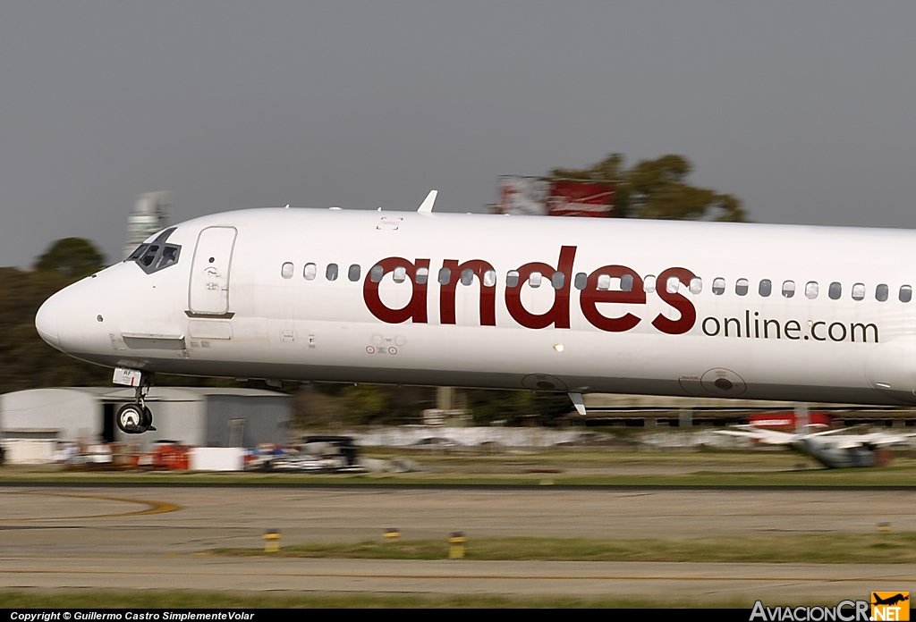 LV-ARF - McDonnell Douglas MD-83 - Andes Líneas Aéreas
