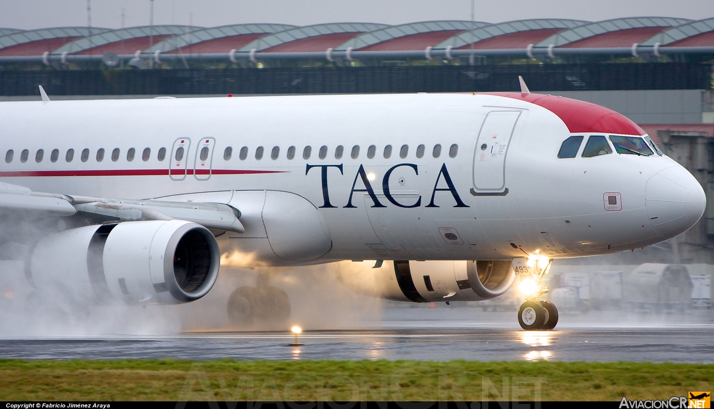 N493TA - Airbus A320-233 - TACA