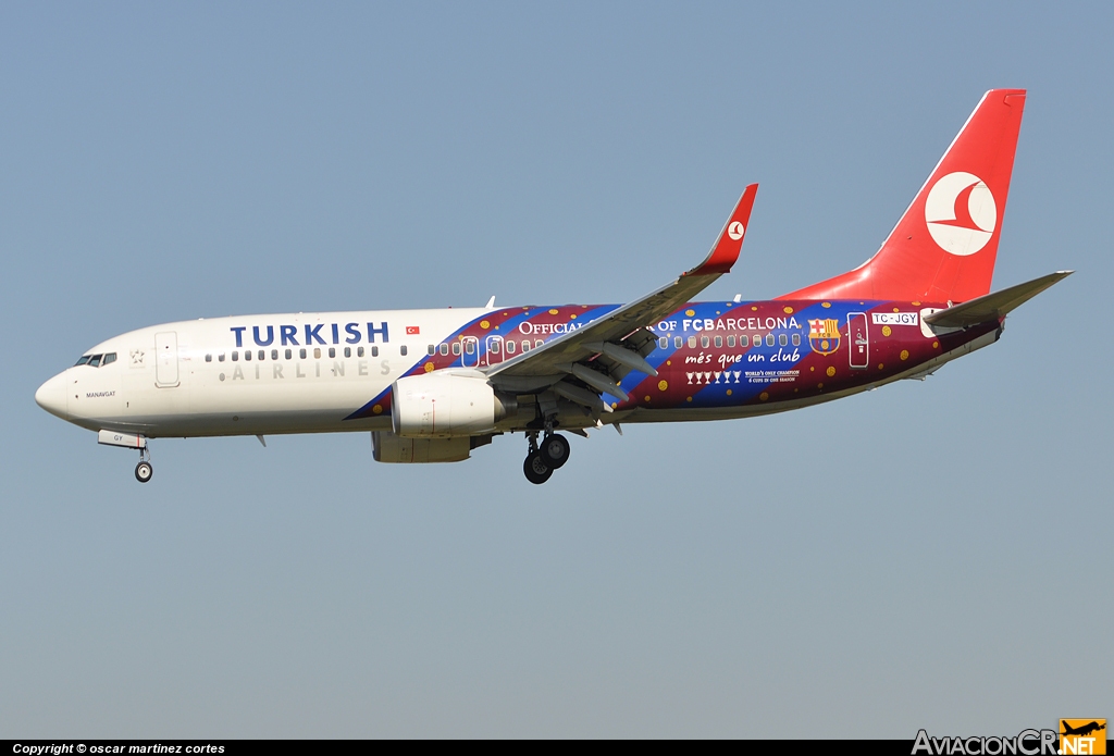 TC-JGY - Boeing 737-8F2 - Turkish Airlines