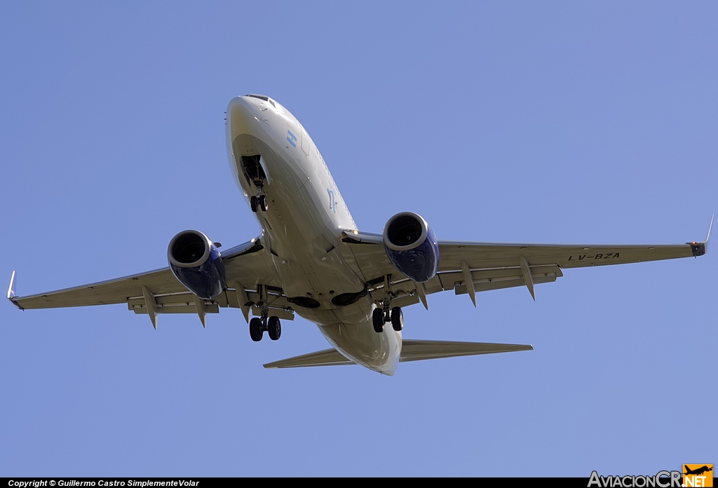 LV-BZA - Boeing 737-76N - Aerolineas Argentinas
