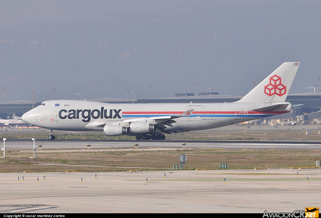 LX-UCV - Boeing 747-4R7F/SCD - Cargolux Airlines International