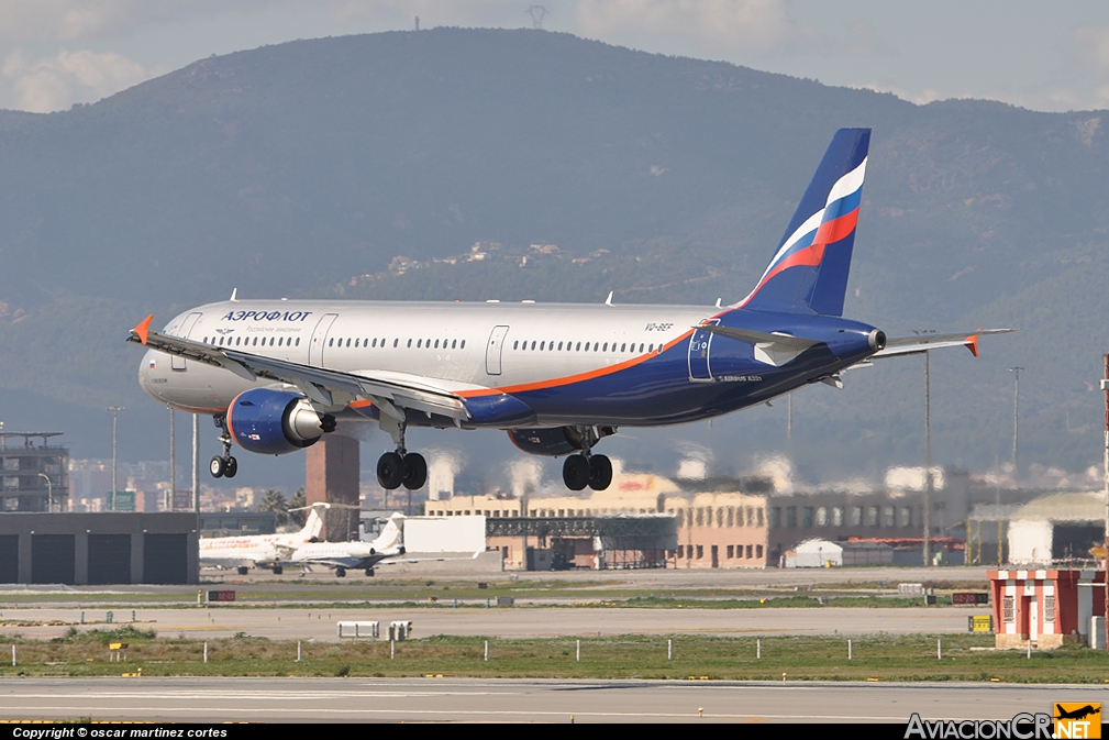 VQ-BEF - Airbus A321-211 - Aeroflot  - Russian Airlines