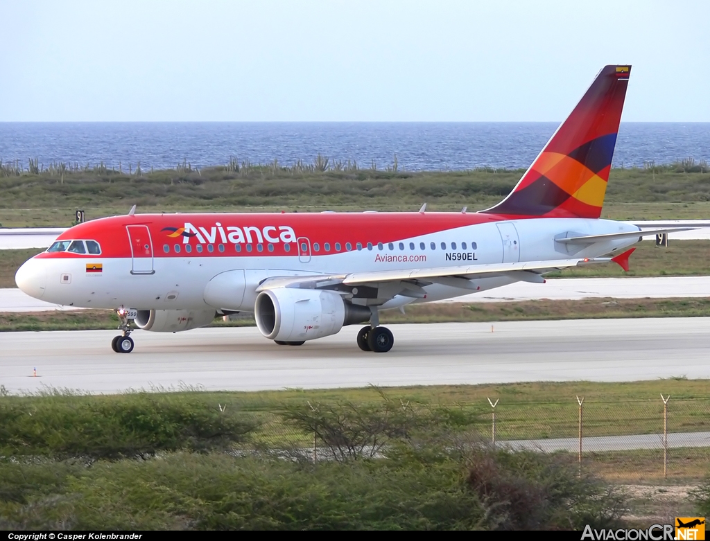 N590EL - Airbus A318-111 - Avianca Colombia