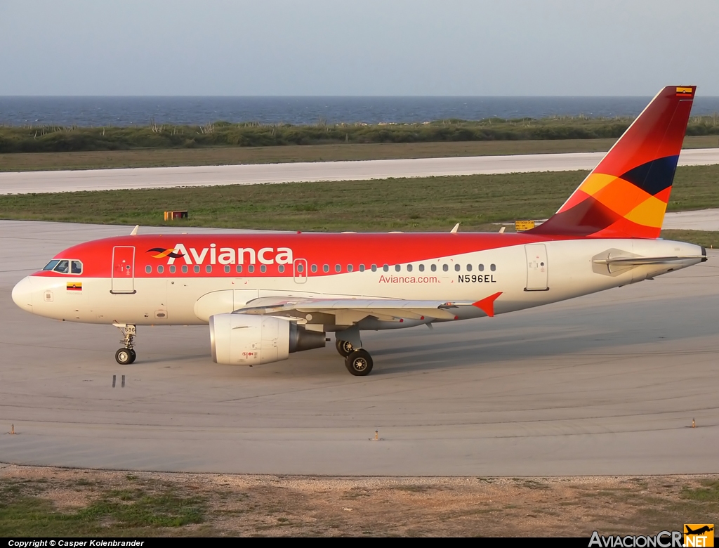 N596EL - Airbus A318-111 - Avianca