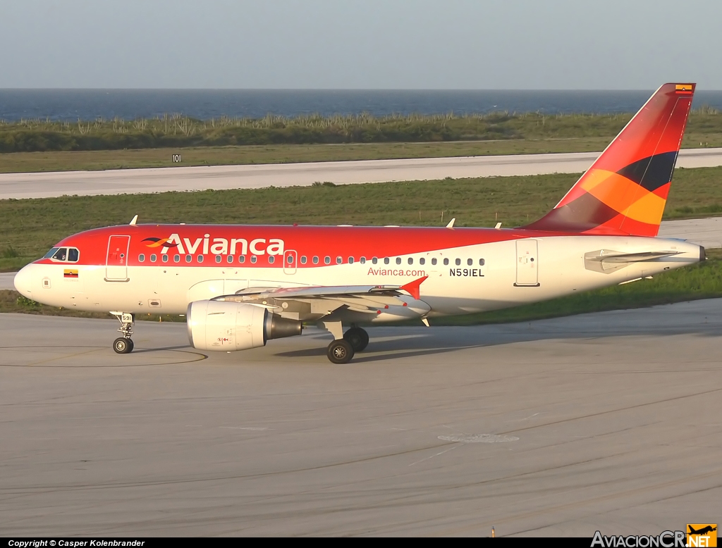 N591EL - Airbus A318-111 - Avianca Colombia