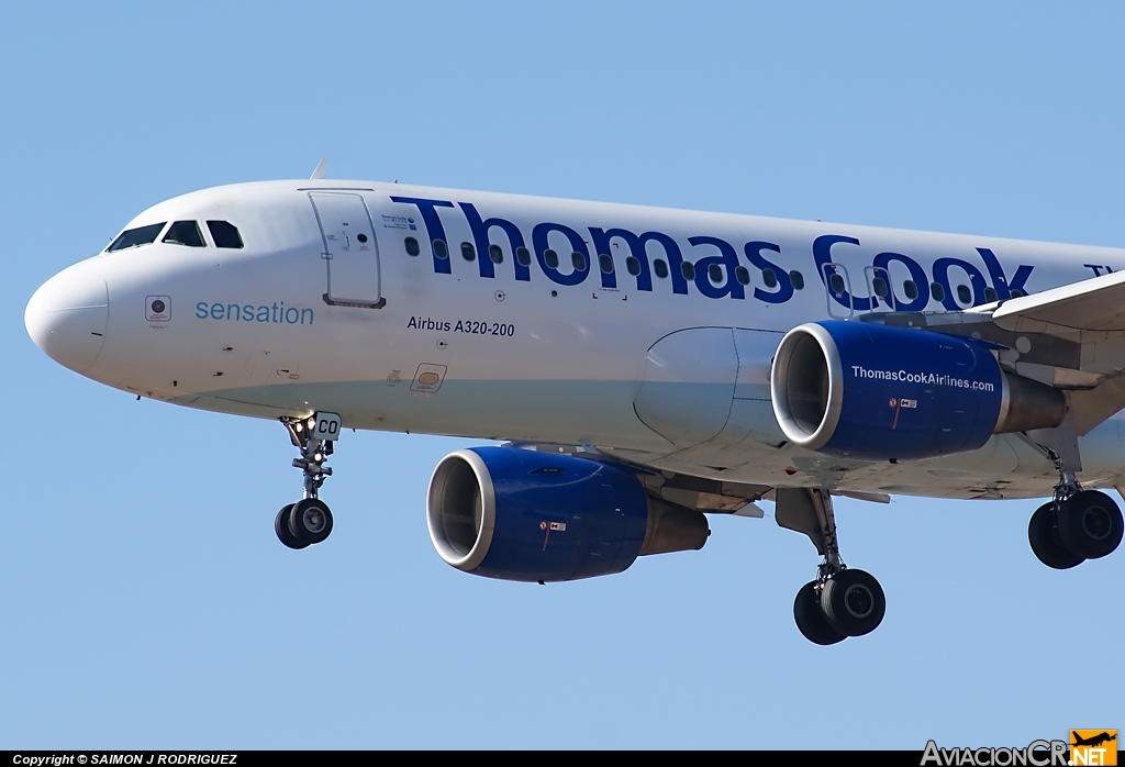 OO-TCO - Airbus A320-214 - Thomas Cook Airlines