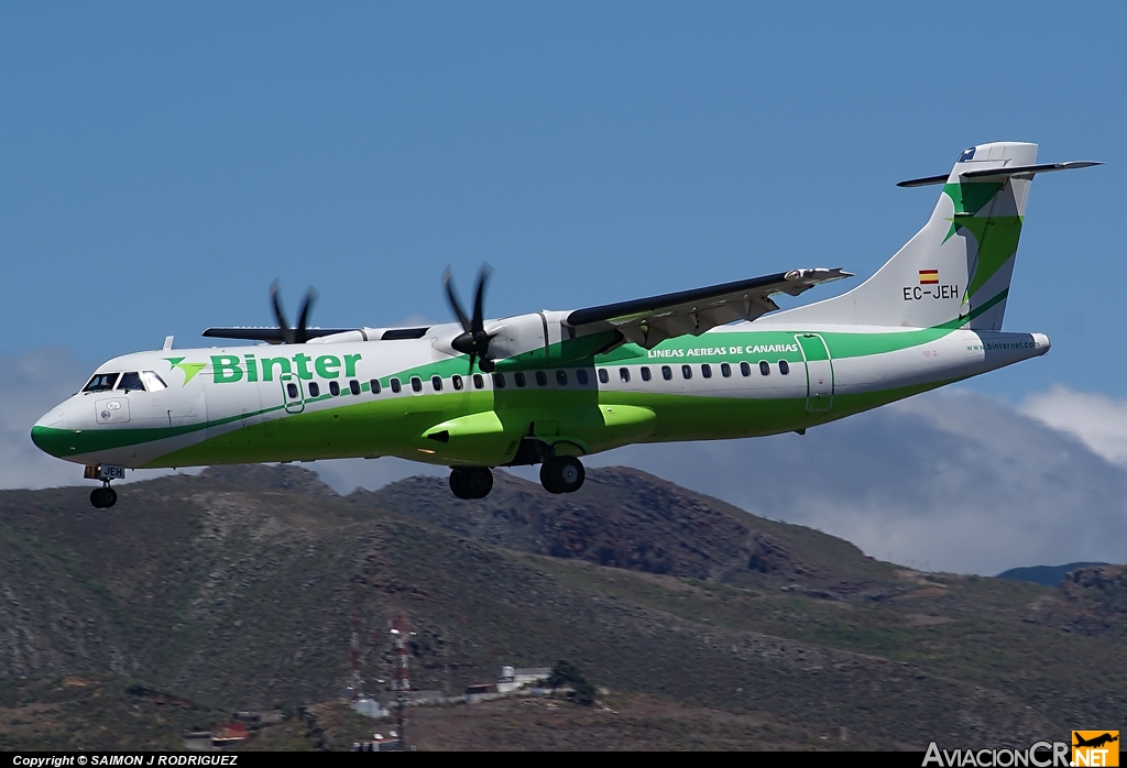 EC-JEH - ATR 72-212A - Binter Canarias