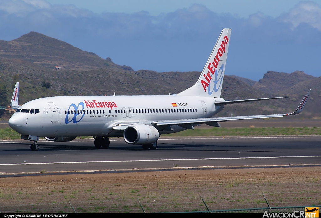 EC-JAP - Boeing 737-85P - Air Europa