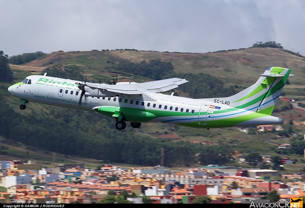 EC-LAD - ATR 72-212A - Binter Canarias