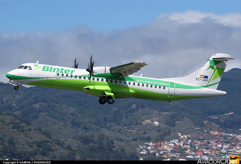EC-JAH - ATR 72-212A - Binter Canarias