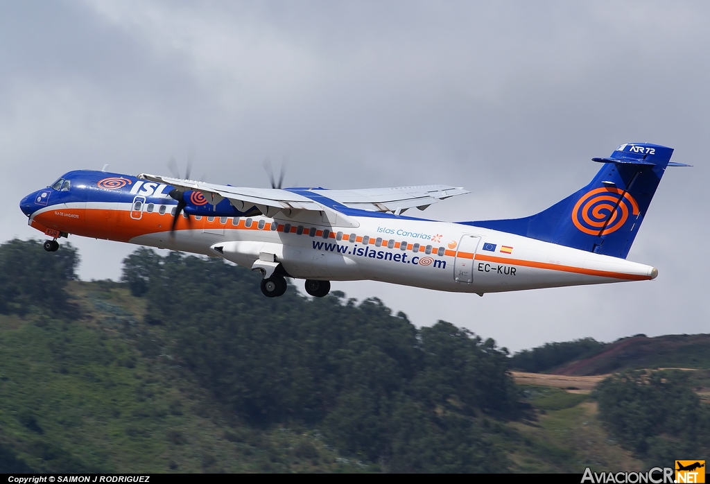 EC-KUR - ATR 72-212A - Islas Airways