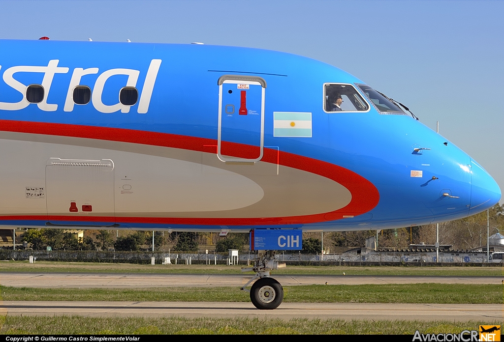 LV-CIH - Embraer 190-100IGW - Austral Líneas Aéreas