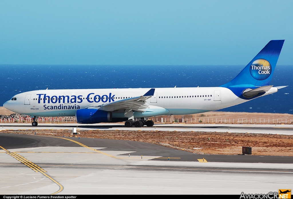 OY-VKF - Airbus A330-243 - Thomas Cook Airlines Scandinavia