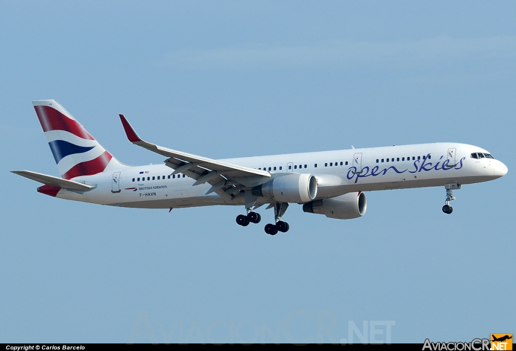 F-HAVN - Boeing 757-230 - Open Skies (British Airways)