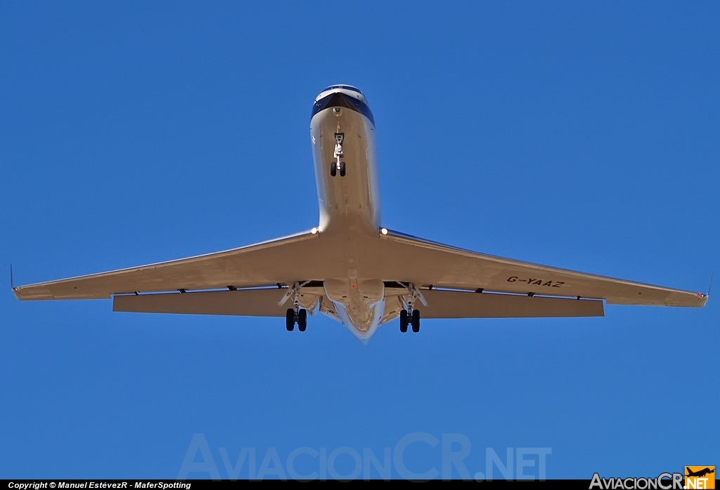 G-YAAZ - Gulfstream Aerospace	GV-SP (G550 -  Ocean Sky