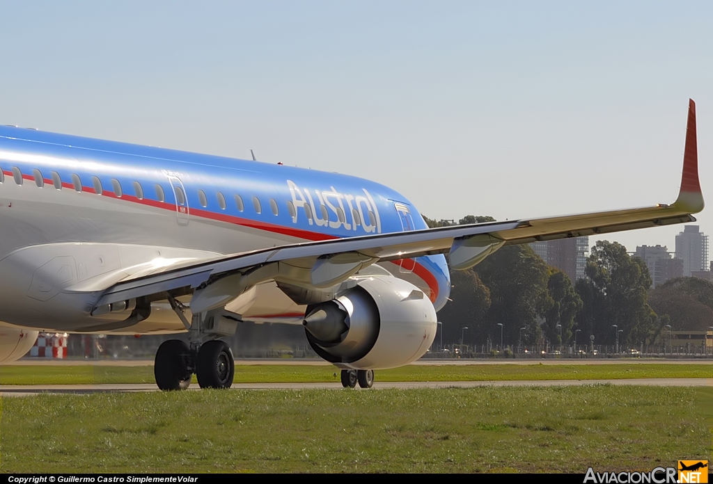 LV-CIF - Embraer 190-100IGW - Austral Líneas Aéreas
