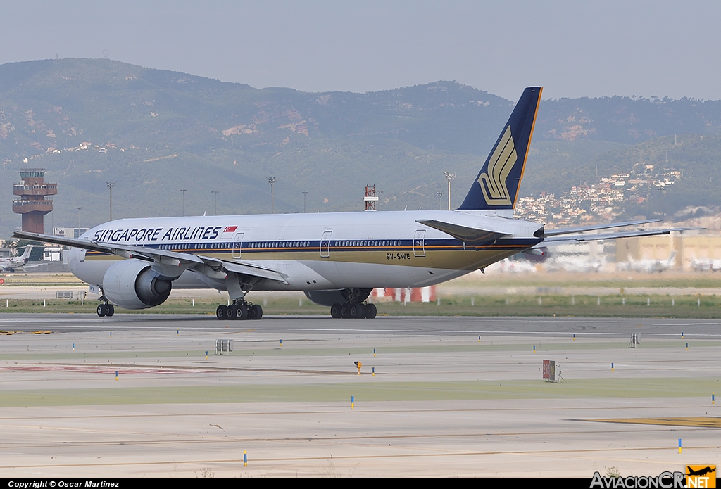 9V-SWE - Boeing 777-312/ER - Singapore Airlines