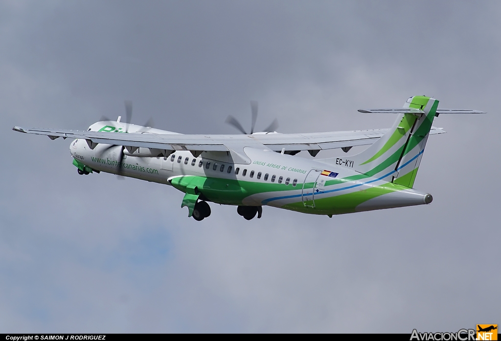 EC-KYI - ATR 72-212A - Binter Canarias