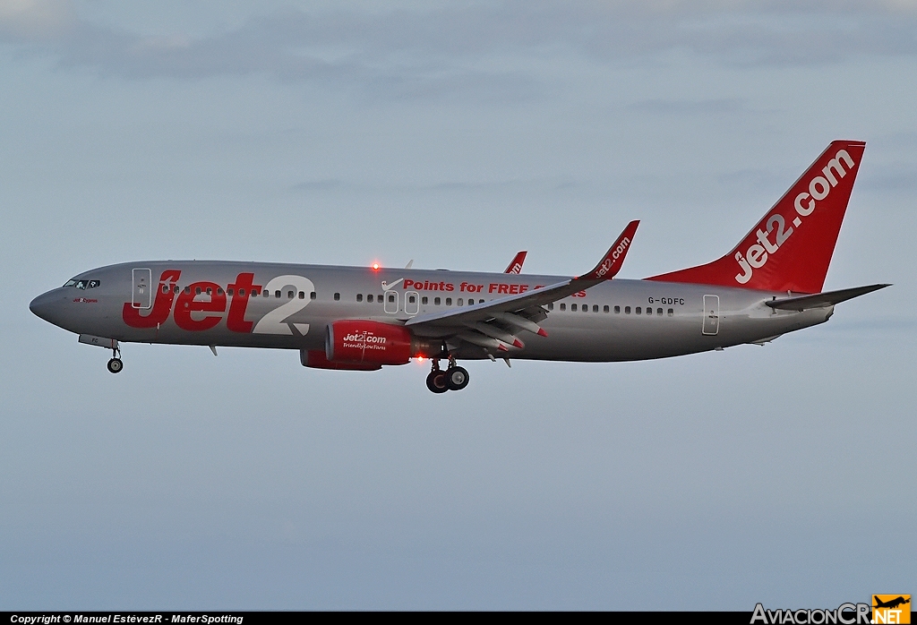 G-GDFC - Boeing 737-8K2 - Jet2.com