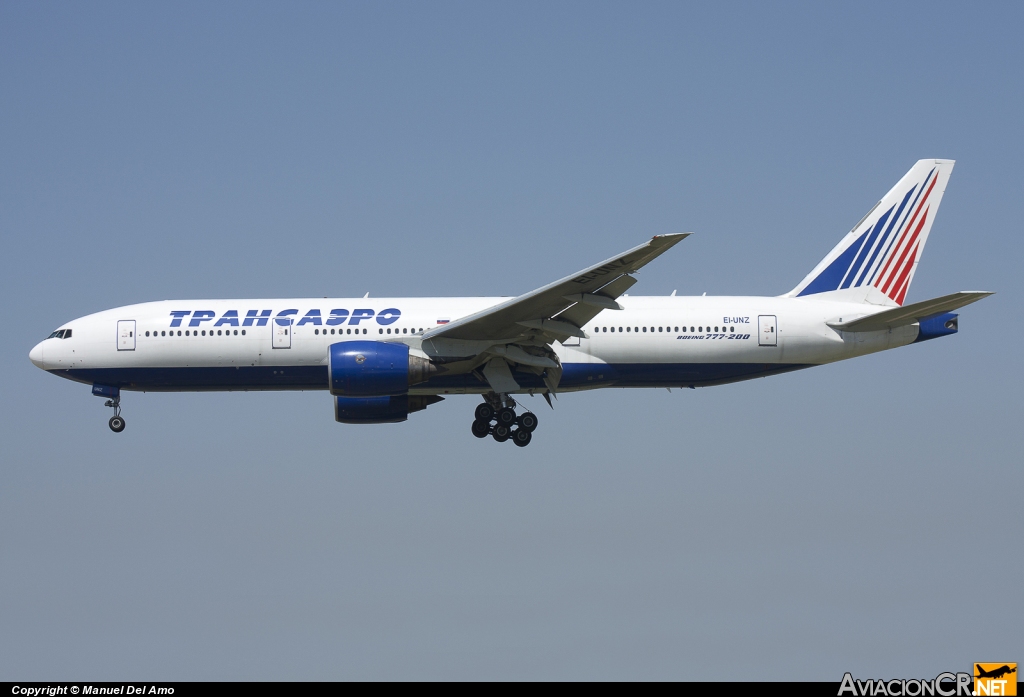 EI-UNZ - Boeing 777-222 - Transaero Airlines