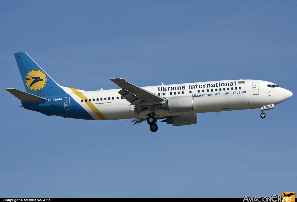 UR-GAM - Boeing 737-4Y0 - Ukraine International