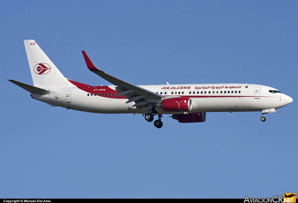 7T-VKG - Boeing 737-8D6 - Air Algérie