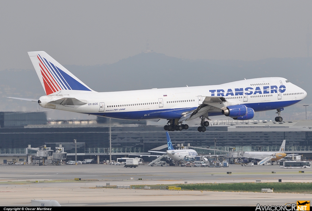 VP-BQE - Boeing 747-219B - Transaero Airlines