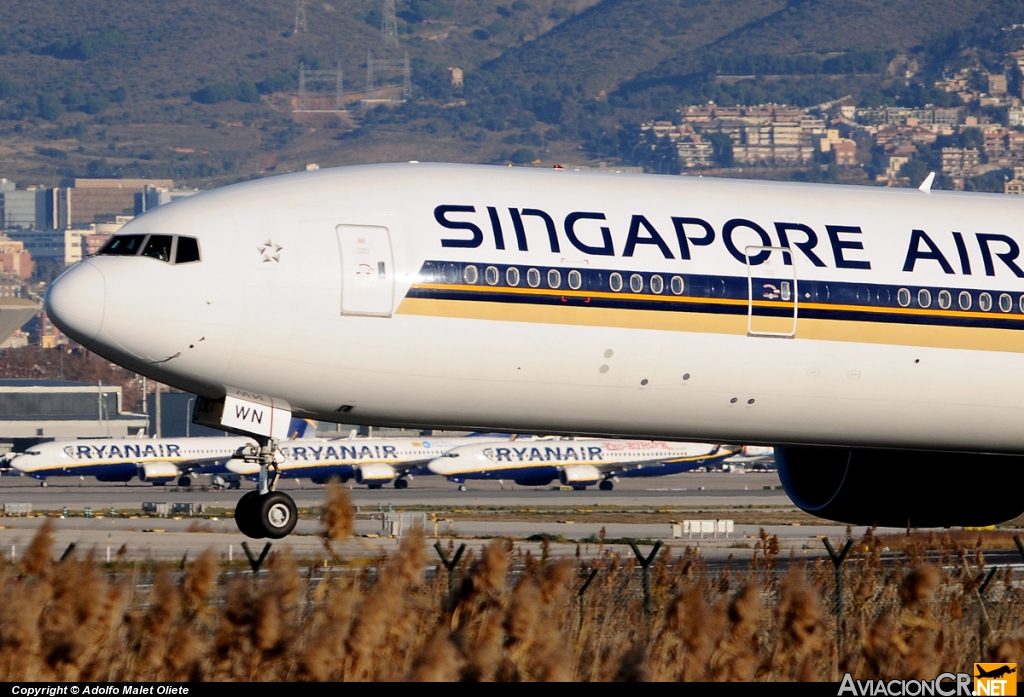 9V-SWN - Boeing 777-312/ER - Singapore Airlines