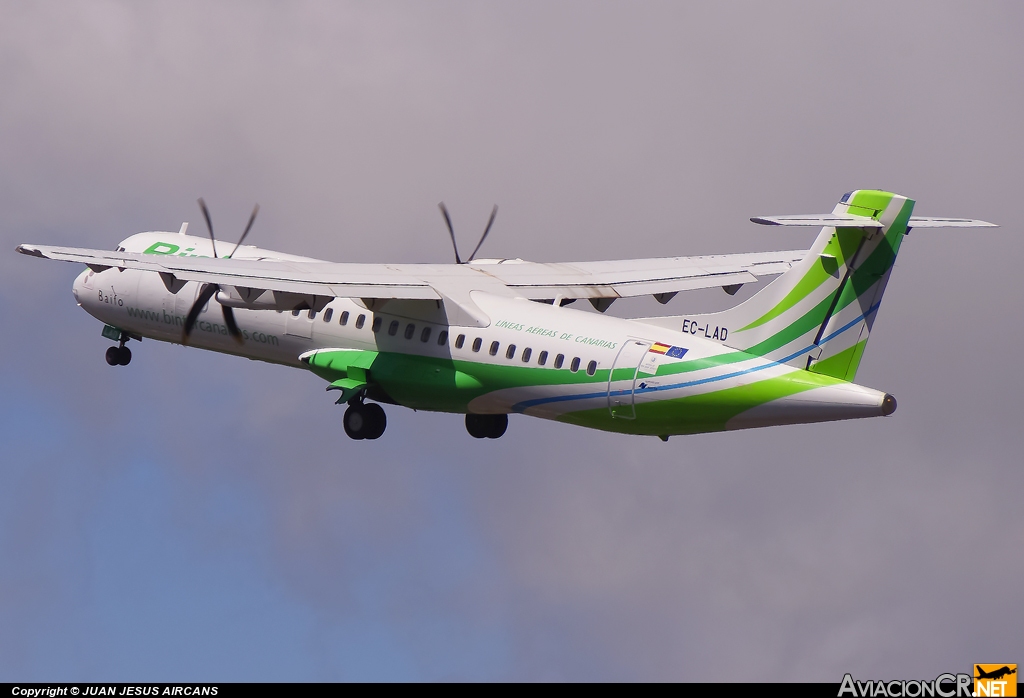 EC-LAD - ATR 72-212A - Binter Canarias