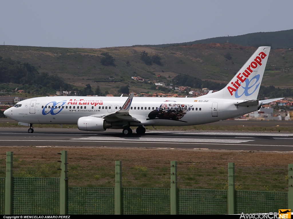 EC-JNF - Boeing 737-85P - Air Europa