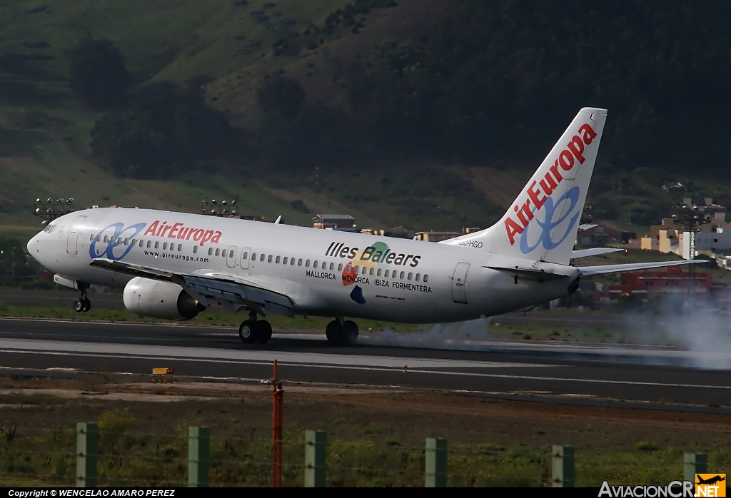 EC-HGO - Boeing 737-85P - Air Europa