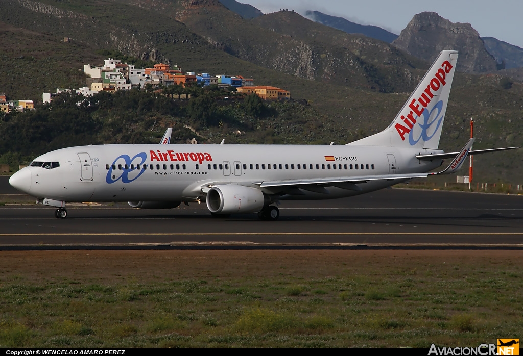 EC-KCG - Boeing 737-85P - Air Europa