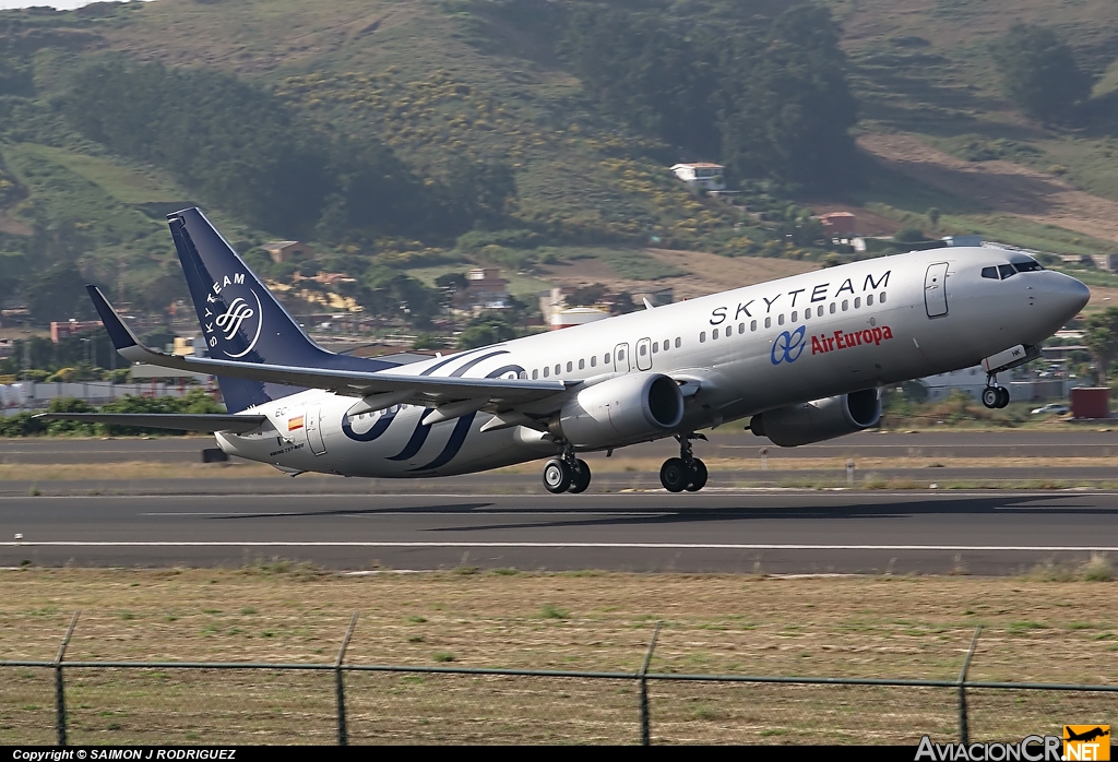EC-JHK - Boeing 737-85P - Air Europa