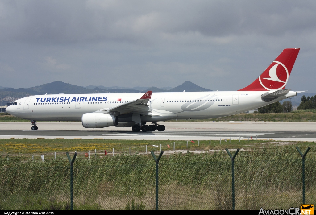 TC-JNI - Airbus A330-343X - Turkish Airlines