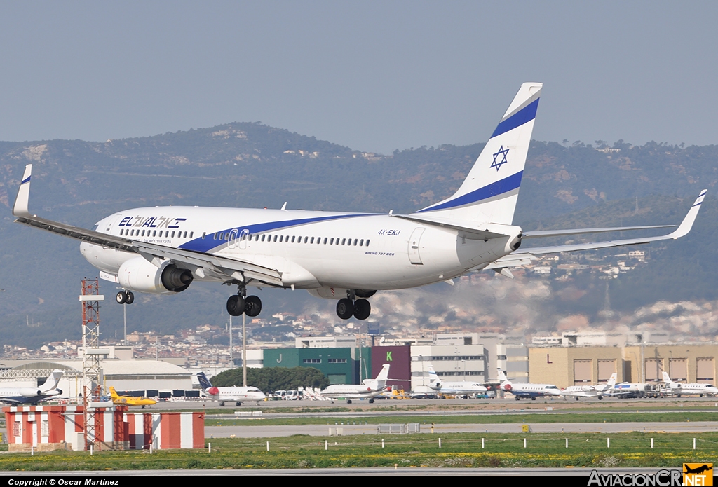 4X-EKJ - Boeing 737-85P - El Al Israel Airlines