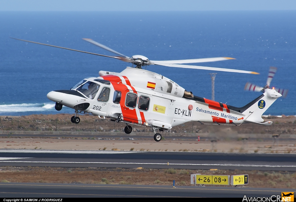 EC-KLN - Agusta Westland AW139 - Salvamento Marítimo (ESPAÑA)