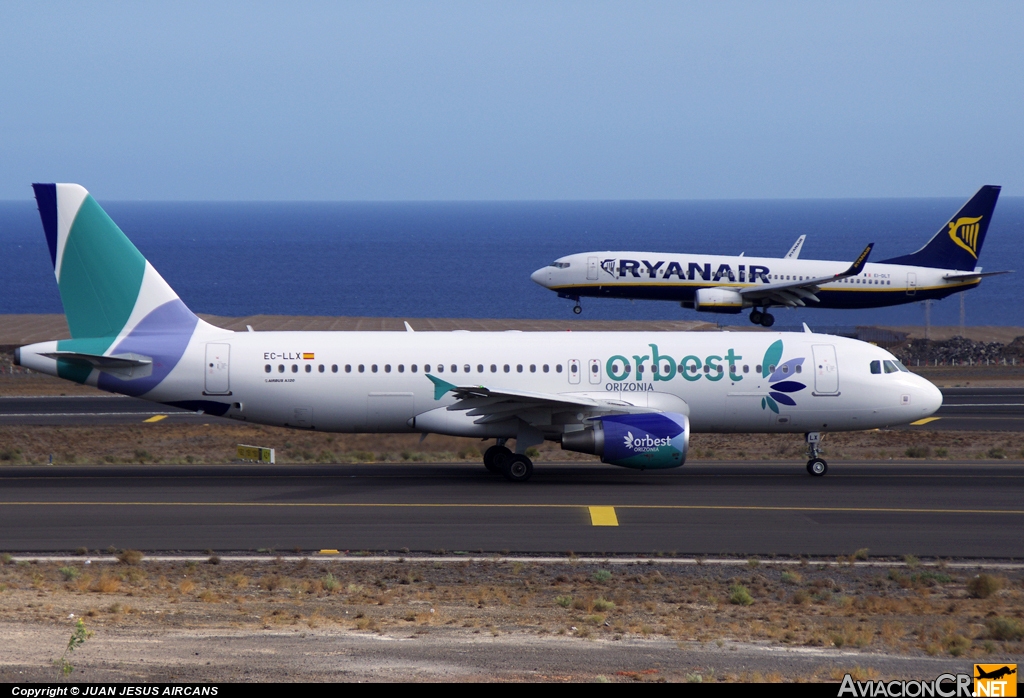 EC-LLX - Airbus A320-214 - Orbest