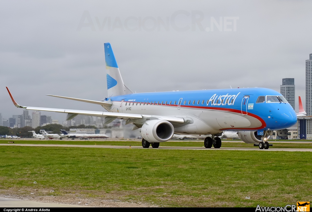 LV-CKZ - Embraer ERJ-190-100AR - Austral Líneas Aéreas