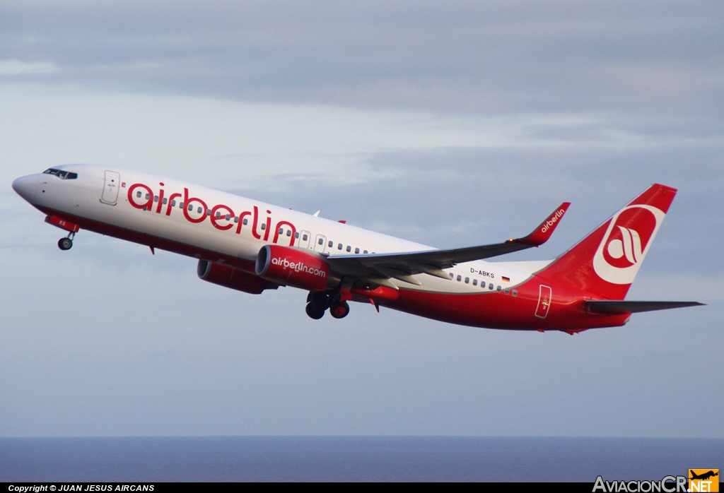 D-ABKS - Boeing 737-86J - Air Berlin