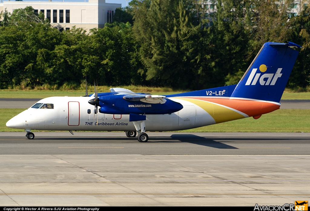 V2-LEF - De Havilland Canada DHC-8-103 Dash 8 - LIAT